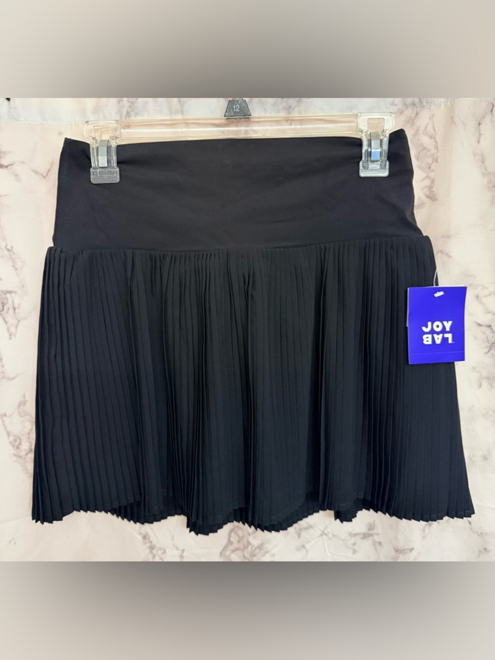 JoyLab Black Pleated Mini Skirt